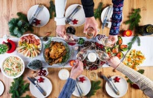 Festive food getting us in the mood for Christmas