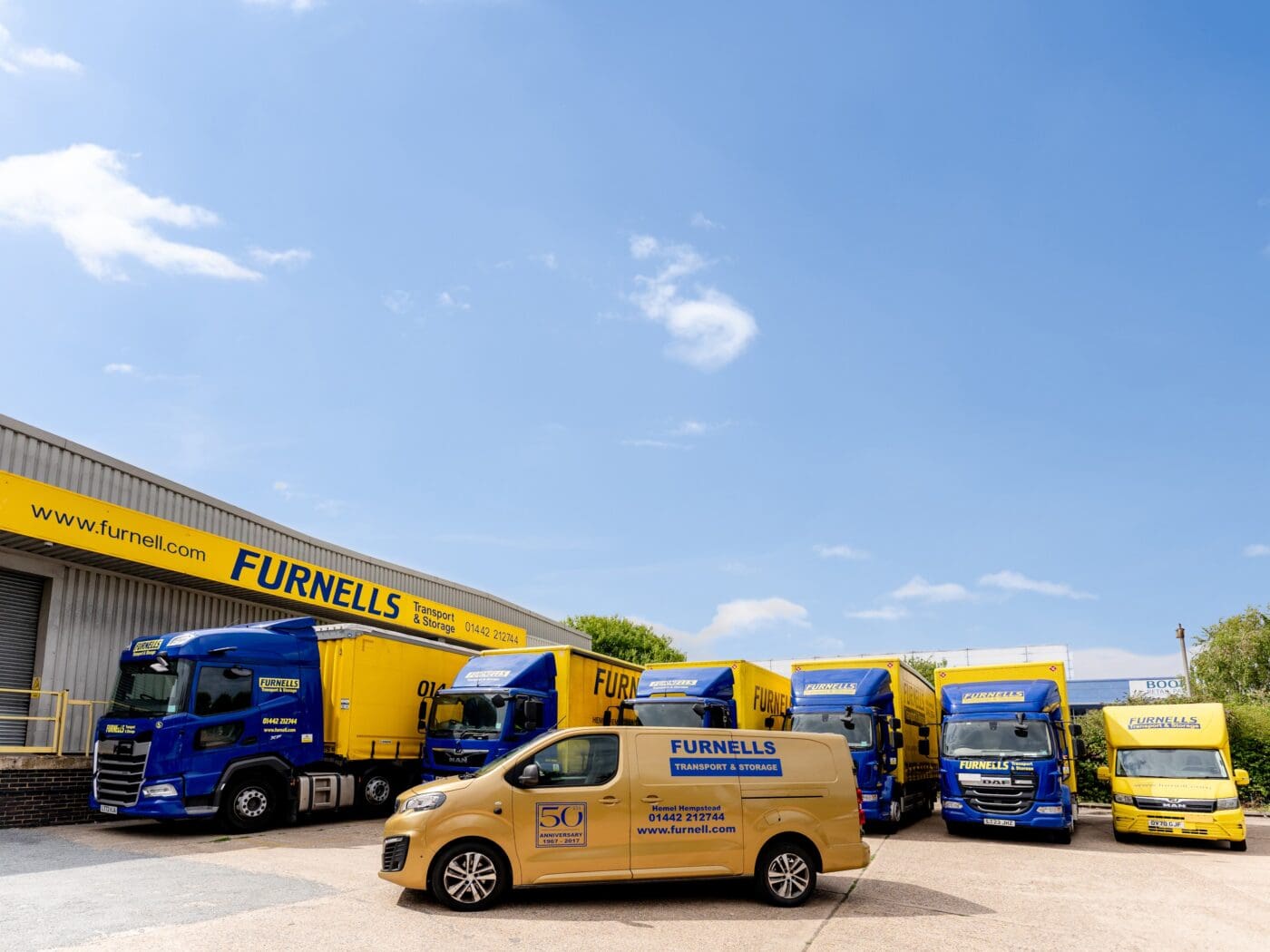 Furnell Transport fleet vehicles Hemel logistics