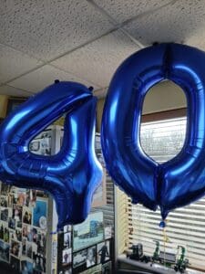 Zac's 40 years at Furnells